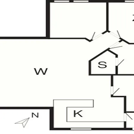 Three-bedroom In Rodby 30 * Kramnitse